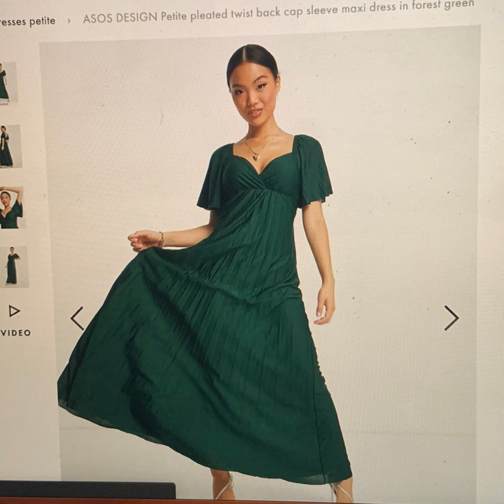 WORN 1X ASOS PETITE DRESS